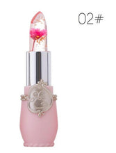 Load image into Gallery viewer, 6 Color Moisturizer Long-lasting Lipstick Jelly Flower Makeup Temperature Changed Color Lip Blam Pink Pintalabios Transparent