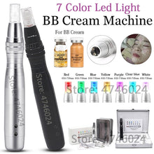 Load image into Gallery viewer, 7 Color Led light bb cream glow machine for Derma white Booster starter kit Nano needle with effective brightening anti-aging