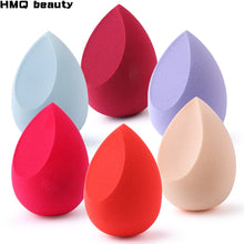 Load image into Gallery viewer, Makeup Sponge Concealer Smooth Cosmetic Powder Puff Cut Shape Foundation Water Drop Bevel Make Up Blender Tool