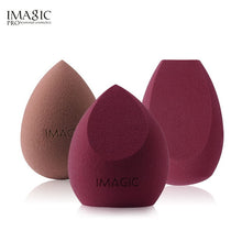 Load image into Gallery viewer, IMAGIC Makeup Mixer Soft Water Sponge Puff Professional Makeup Puff Sponge for Foundation Cream Concealer Makeup 3 Pack