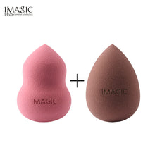 Load image into Gallery viewer, IMAGIC Makeup Mixer Soft Water Sponge Puff Professional Makeup Puff Sponge for Foundation Cream Concealer Makeup 3 Pack