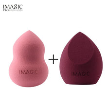 Load image into Gallery viewer, IMAGIC Makeup Mixer Soft Water Sponge Puff Professional Makeup Puff Sponge for Foundation Cream Concealer Makeup 3 Pack