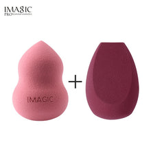 Load image into Gallery viewer, IMAGIC Makeup Mixer Soft Water Sponge Puff Professional Makeup Puff Sponge for Foundation Cream Concealer Makeup 3 Pack