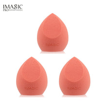 Load image into Gallery viewer, IMAGIC Makeup Mixer Soft Water Sponge Puff Professional Makeup Puff Sponge for Foundation Cream Concealer Makeup 3 Pack