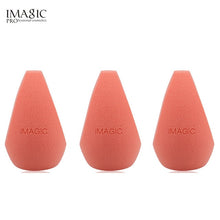Load image into Gallery viewer, IMAGIC Makeup Mixer Soft Water Sponge Puff Professional Makeup Puff Sponge for Foundation Cream Concealer Makeup 3 Pack
