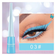 Load image into Gallery viewer, Matte Colorful Eyeliner Eyeshadow Liquid Long-lasting Waterproof Smudge-proof Eyeliner