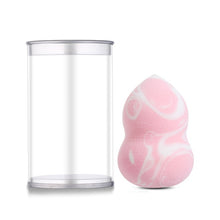 Load image into Gallery viewer, Makeup Foundation Sponge Makeup Cosmetic puff Powder Smooth Beauty Cosmetic makeup sponge Marbling Blender Water-drop Shape Puff