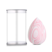 Load image into Gallery viewer, Makeup Foundation Sponge Makeup Cosmetic puff Powder Smooth Beauty Cosmetic makeup sponge Marbling Blender Water-drop Shape Puff