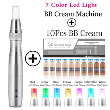 Load image into Gallery viewer, Korea BB Cream Glow and 7 Color LED Wireless Electric Machine Skin Tightening Remove Reduce Wrinkles Device derma pen Treatment