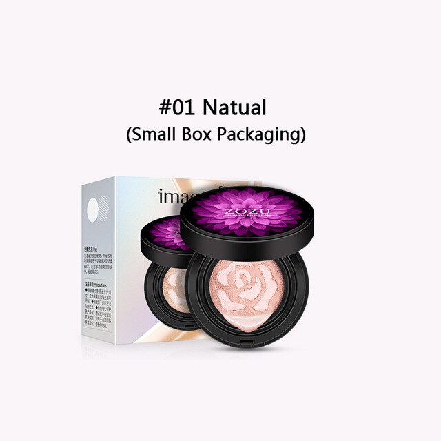 Images Sunscreen Air Cushion BB Face Base Pressed Powder Skin Smooth Concealer Moisturizing Foundation Whitening Makeup