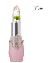 Load image into Gallery viewer, 6 Color Moisturizer Long-lasting Lipstick Jelly Flower Makeup Temperature Changed Color Lip Blam Pink Pintalabios Transparent
