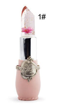 Load image into Gallery viewer, 6 Color Moisturizer Long-lasting Lipstick Jelly Flower Makeup Temperature Changed Color Lip Blam Pink Pintalabios Transparent
