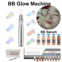 Load image into Gallery viewer, 10 Bottles/box BB Cream Glow  Serum Meso White Brightening Serum Natural Nude Make Up Foundation BB treatment Machine Pen device
