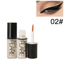 Load image into Gallery viewer, Professional New Shiny Eye Liners Cosmetics for Women Pigment Silver Rose Gold Color Liquid Glitter Eyeliner Eyes Makeup Beauty
