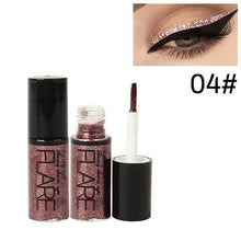 Load image into Gallery viewer, Professional New Shiny Eye Liners Cosmetics for Women Pigment Silver Rose Gold Color Liquid Glitter Eyeliner Eyes Makeup Beauty
