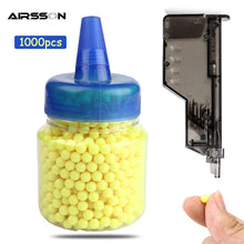 Load image into Gallery viewer, 1000 Rounds 0.12g Tactical Airsoft BB Balls with Bottlle Paintball Ammo Beads Strikeball BB Bullet for Outdoor Hunting Shooting
