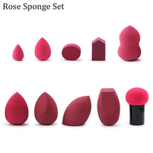 Load image into Gallery viewer, Makeup Sponge Concealer Smooth Cosmetic Powder Puff Cut Shape Foundation Water Drop Bevel Make Up Blender Tool
