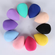 Load image into Gallery viewer, Multi-color Makeup Sponge Makeup Puff Base Foundation Cosmetic Sponge Cosmetics Puff Smooth Soft Make Up Powder Puff Makeup Tool
