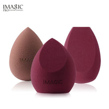 Load image into Gallery viewer, IMAGIC Makeup Mixer Soft Water Sponge Puff Professional Makeup Puff Sponge for Foundation Cream Concealer Makeup 3 Pack
