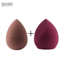 Load image into Gallery viewer, IMAGIC Makeup Mixer Soft Water Sponge Puff Professional Makeup Puff Sponge for Foundation Cream Concealer Makeup 3 Pack
