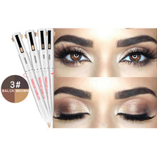 Load image into Gallery viewer, 4-in-1 Easy to Wear Natural Long-lasting Eyebrow Contour Pen Waterproof Defining Highlighting Brow MH88
