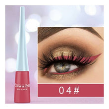 Load image into Gallery viewer, Matte Colorful Eyeliner Eyeshadow Liquid Long-lasting Waterproof Smudge-proof Eyeliner
