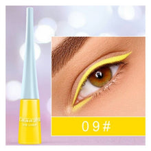 Load image into Gallery viewer, Matte Colorful Eyeliner Eyeshadow Liquid Long-lasting Waterproof Smudge-proof Eyeliner
