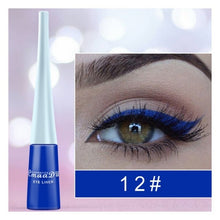 Load image into Gallery viewer, Matte Colorful Eyeliner Eyeshadow Liquid Long-lasting Waterproof Smudge-proof Eyeliner
