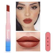 Load image into Gallery viewer, Colorfast Silky Velvet Lipstick Matte Lipstick Moisturizing Lasting Waterproof Non-stick Cup Lipstick
