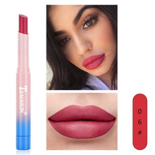 Load image into Gallery viewer, Colorfast Silky Velvet Lipstick Matte Lipstick Moisturizing Lasting Waterproof Non-stick Cup Lipstick
