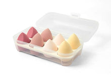 Load image into Gallery viewer, 1Set 8pcs Makeup Egg Puff Waterdrop Makeup Sponge Cosmetics Puff with Box Make up Puff With Holder Cosmetics Tool Set
