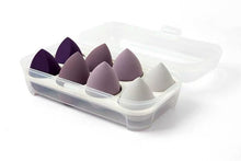 Load image into Gallery viewer, 1Set 8pcs Makeup Egg Puff Waterdrop Makeup Sponge Cosmetics Puff with Box Make up Puff With Holder Cosmetics Tool Set
