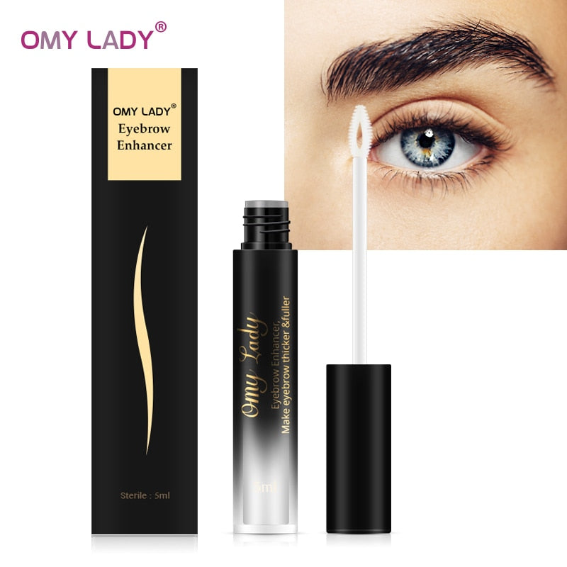 OMY LADY Eyebrows Enhancer Eyebrows Growth Serum Eyelash Growth Makeup Eyebrow Longer Thicker Cosmetic Make up Tool 5 ml