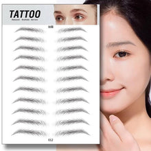 Load image into Gallery viewer, O.TWO.O 4D Hair Like Eyebrows Makeup Waterproof Eyebrow Tattoo Sticker Long Lasting Natural Fake Eyebrow Lamination Cosmetics
