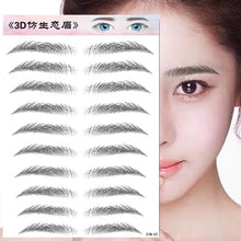 Load image into Gallery viewer, O.TWO.O 4D Hair Like Eyebrows Makeup Waterproof Eyebrow Tattoo Sticker Long Lasting Natural Fake Eyebrow Lamination Cosmetics
