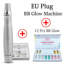 Load image into Gallery viewer, BB Cream Glow MicroNeedling Pen Serum Makeup Machine Facial Skin Care Acne Anti-wrinkle Meso Brightening Serum Facial Machine
