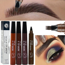 Load image into Gallery viewer, Microblading Tattoo Eyebrow Pen Waterproof Fork Tip Eyebrow Pencil Long Lasting 5 Colors Nude Fine Sketch Liquid Eye Brow Pencil
