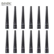 Load image into Gallery viewer, IMAGIC Eyeliner 12pcs Set Waterproof Lasting Black Beauty Pen Eyeliner Glamorous Eye Makeup Makeup Beauty Tools
