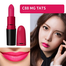Load image into Gallery viewer, MYG lips Cosmetics hot sale velvet teddy Lipstick Waterproof Lipsick Long-Lasting Moist Lipstick Matte red nude Lipstick Makeup
