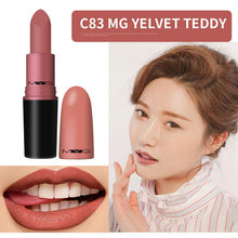 Load image into Gallery viewer, MYG lips Cosmetics hot sale velvet teddy Lipstick Waterproof Lipsick Long-Lasting Moist Lipstick Matte red nude Lipstick Makeup
