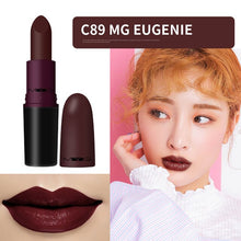 Load image into Gallery viewer, MYG lips Cosmetics hot sale velvet teddy Lipstick Waterproof Lipsick Long-Lasting Moist Lipstick Matte red nude Lipstick Makeup
