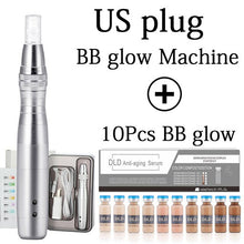 Load image into Gallery viewer, Korea BB Cream Glow and 7 Color LED Wireless Electric Machine Skin Tightening Remove Reduce Wrinkles Device derma pen Treatment

