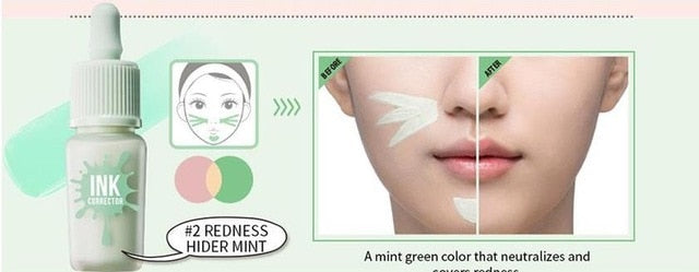PERIPERA Ink Corrector 8g Perfect Cover Concealer Face BB Cream Make Up Base Tone Up Brighten Foundation Korean Cosmetics